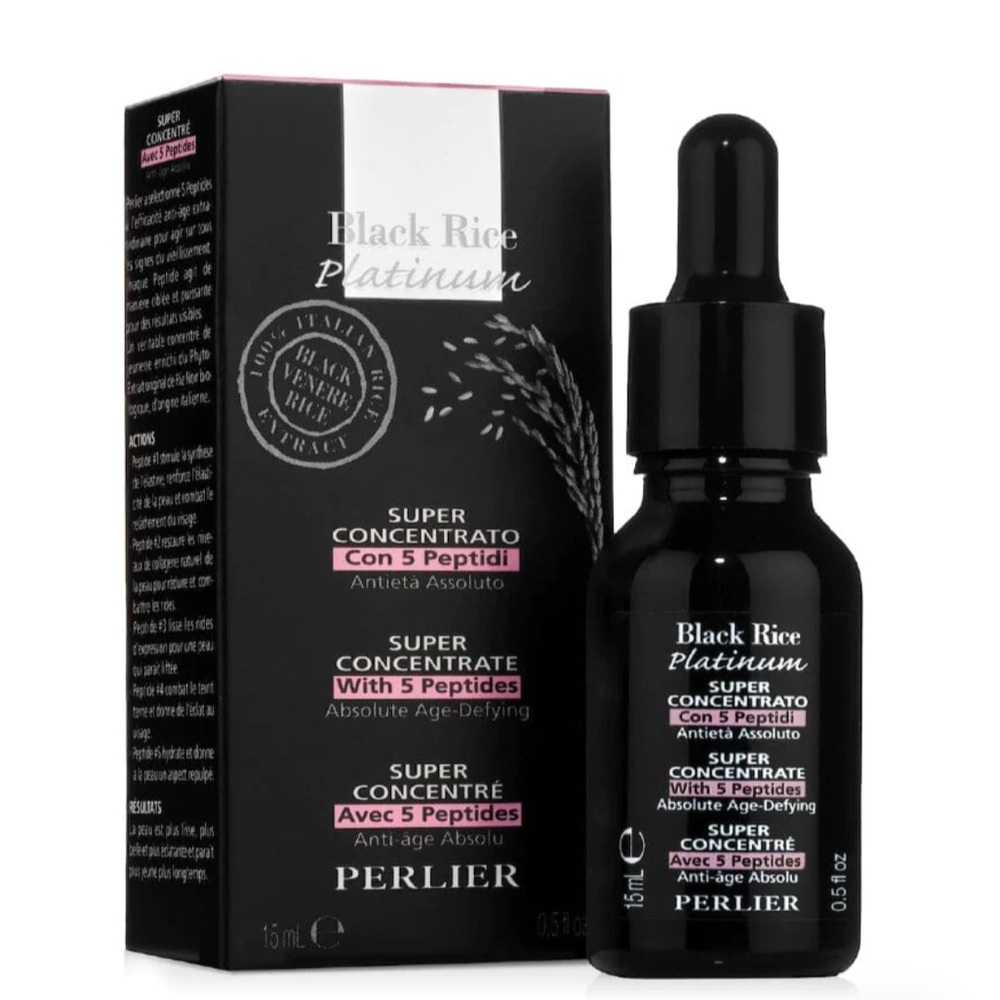 NEW Perlier Black Rice Platinum Peptide